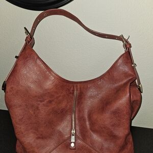 Elegant Burnt Orange Shoulder Bag